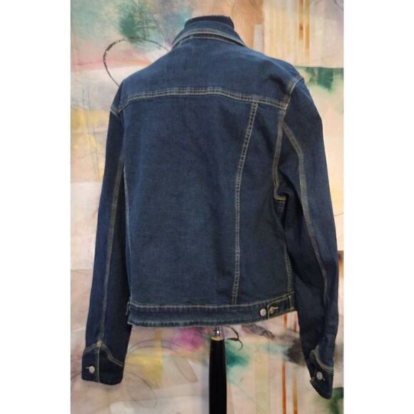 White Birch Stretch Denim Days Jacket Zip Up Jacket Size 3X - Picture 3 of 4